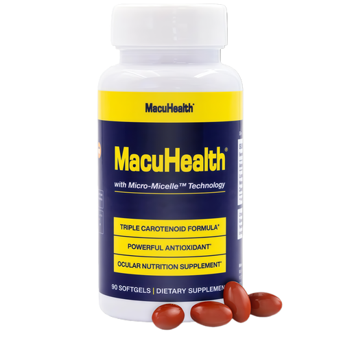 Macuhealth Triple Carotenoid Formula - Eye Vitamins for Adults - 90 Softgels, 3 Month Supply