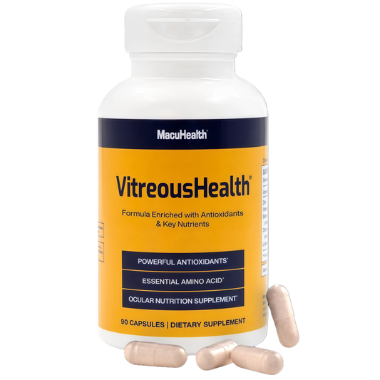 Macuhealth VitreousHealth Evidence-Based Eye Supplement - 90 Capsules